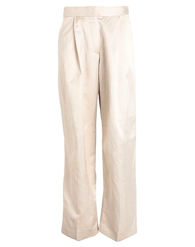 CALVIN KLEIN Casual trouser Beige 42% Viscose, 38% Hemp, 20% Cotton