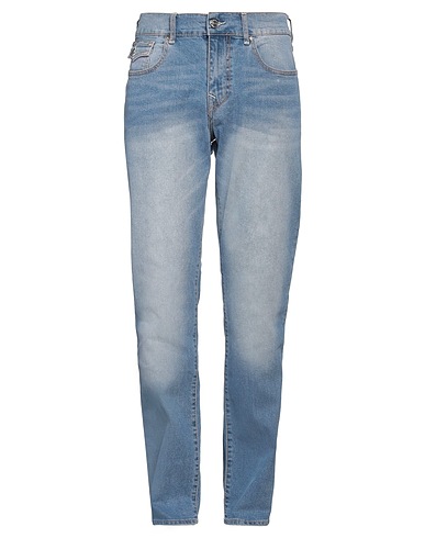 TRUE RELIGION Denim trousers Blue 67% Cotton, 24% Polyester, 7% Rayon, 2% Elastane