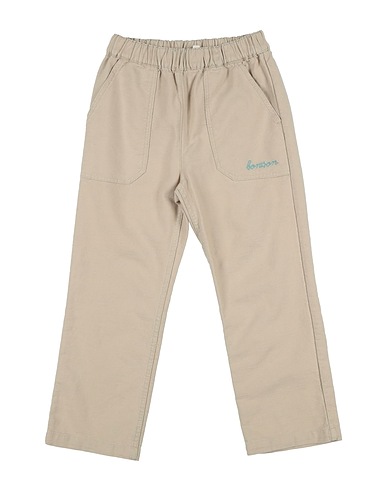 BONTON Pantalone Beige 84% Cotone, 16% Viscosa