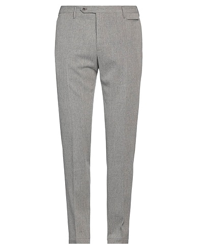 INCOTEX Casual pants Grey 94% Virgin Wool, 3% Elastane, 3% Cashmere