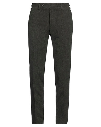 INCOTEX Casual trouser Military green 94% Virgin Wool, 3% Elastane, 3% Cashmere