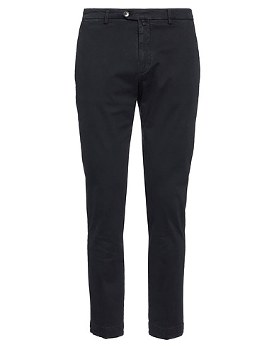 BRIGLIA 1949 Casual trouser Midnight blue 97% Cotton, 3% Elastane