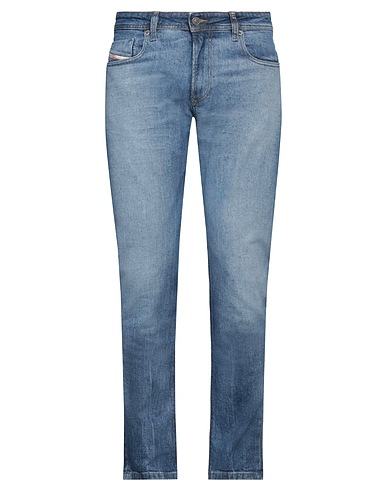 DIESEL Denim trousers Blue 81% Cotton, 18% Lyocell, 1% Elastane