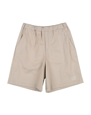 DOUUOD Shorts & Bermuda Beige 97% Cotton, 3% Elastane