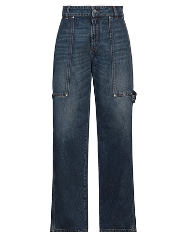STELLA McCARTNEY Denim trousers Blue 100% Cotton