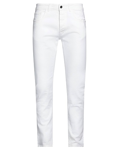 REIGN Pantaloni jeans Bianco 98% Cotone, 2% Elastan