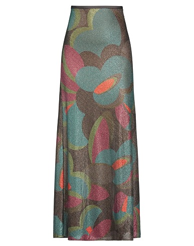 SIYU Long skirt Deep teal 75% Viscose, 13% Polyamide, 12% Polyester