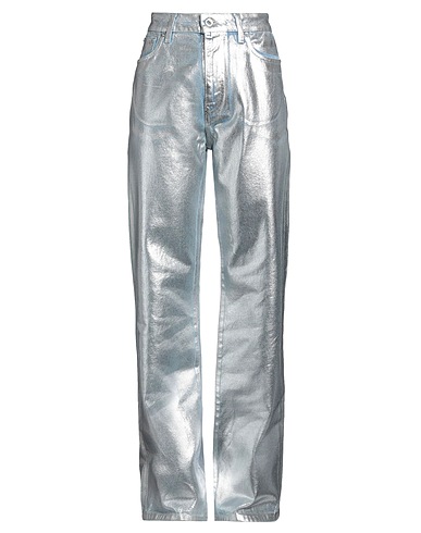 RABANNE Bootcut Jeans Silver 100% Cotton