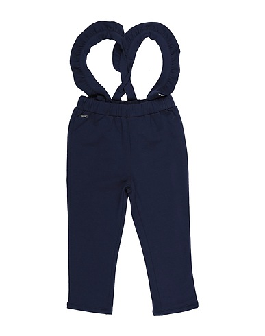 SARABANDA Casual trouser Navy blue 95% Cotton, 5% Elastane
