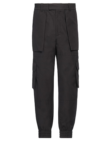 MCQUEEN Casual trouser Charcoal 100% Cotton