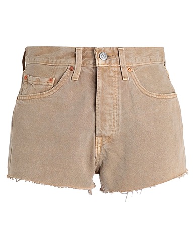 LEVI'S Denim shorts 501® ORIGINAL SHORT TANS
 Sand 100% Cotton