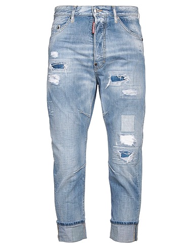 DSQUARED2 Denim trousers Blue 100% Paper