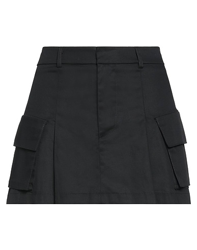 VICOLO Mini skirt Black 97% Polyethylene, 3% Elastane