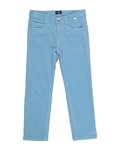 IL GUFO Casual pants Light blue 98% Cotton, 2% Elastane