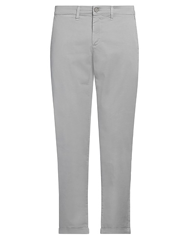 JECKERSON Casual trouser Grey 98% Cotton, 2% Elastane
