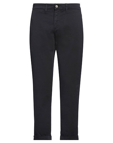 JECKERSON Casual trouser Navy blue 98% Cotton, 2% Elastane