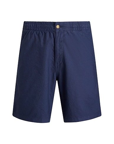 POLO RALPH LAUREN Shorts & Bermuda 8-INCH POLO PREPSTER OXFORD SHORT
 Navy blue 100% Cotton