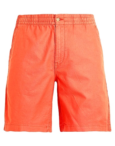 POLO RALPH LAUREN Shorts & Bermuda 8-INCH POLO PREPSTER OXFORD SHORT
 Orange 100% Cotton