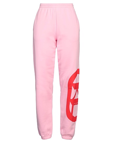 KARL LAGERFELD Casual trouser Pink 90% Organic cotton, 10% Recycled PES