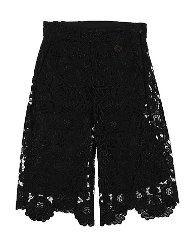 ELIE SAAB Casual pants Black 40% Polyester, 30% Polyamide, 30% Viscose