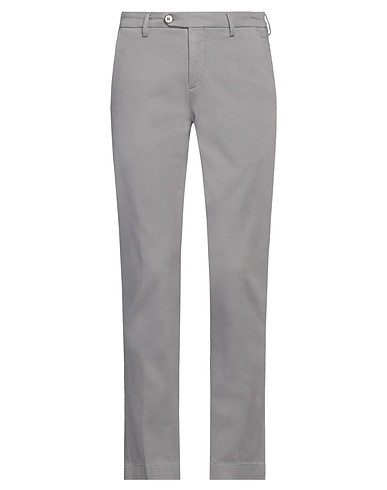 MICHAEL COAL Pantalone Grigio chiaro 50% Lyocell, 47% Cotone, 3% Elastan