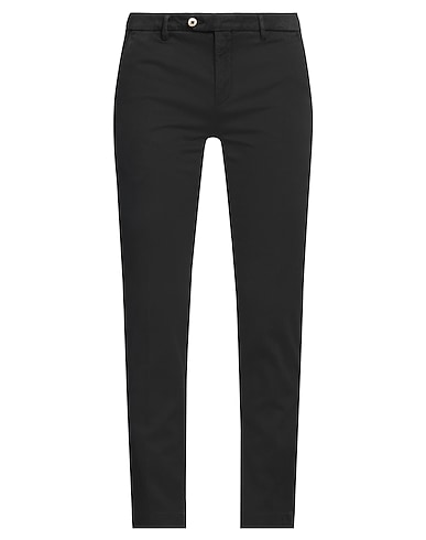 MICHAEL COAL Casual trouser Black 50% Lyocell, 47% Cotton, 3% Elastane