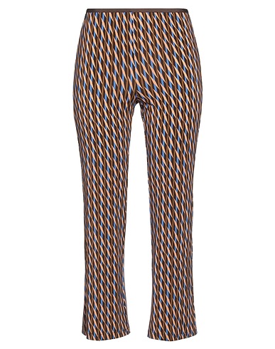 SIYU Casual trouser Chocolate brown 95% Viscose, 5% Elastane