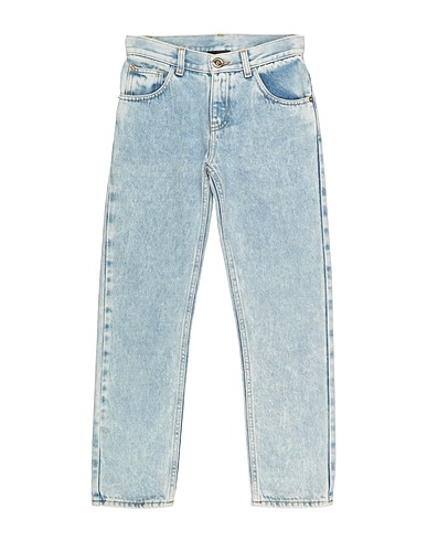 VERSACE YOUNG Denim trousers Blue 100% Cotton