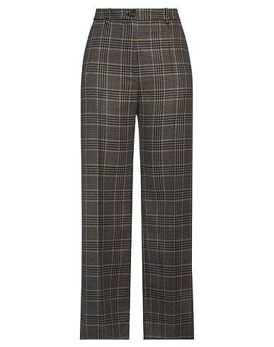 PDR PHISIQUE DU ROLE Casual trouser Khaki 36% Acrylic, 35% Wool, 29% Cotton