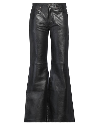 R13 Casual trouser Black 100% Sheepskin