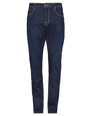 TRAMAROSSA Denim pants Blue 92% Cotton, 6% Elastomultiester, 2% Elastane
