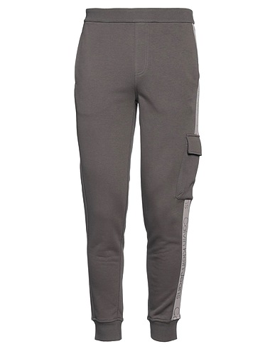 CALVIN KLEIN JEANS Casual trouser Grey 68% Cotton, 32% Polyester