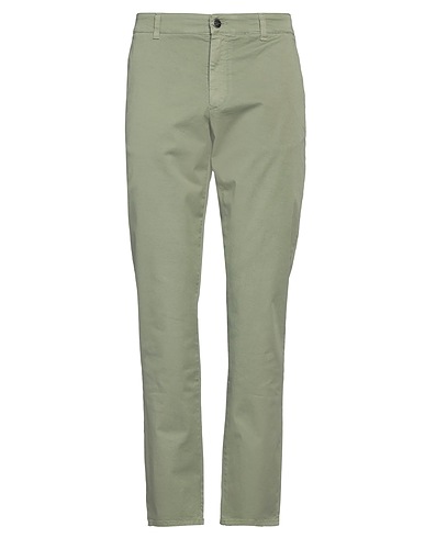 REIGN Pantalone Verde militare 98% Cotone, 2% Elastan