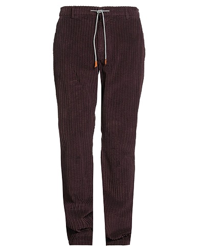 ELEVENTY Casual pants Plum 100% Cotton