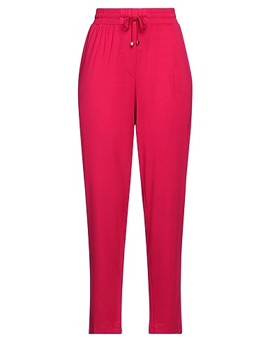 CLIPS Casual trouser Fuchsia 95% Viscose, 5% Elastane