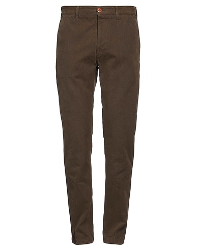 TELA GENOVA Casual trouser Khaki 100% Cotton