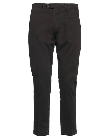 TRECENTOSESSANTAGRADIFASHION Casual trouser Black 98% Cotton, 2% Elastane