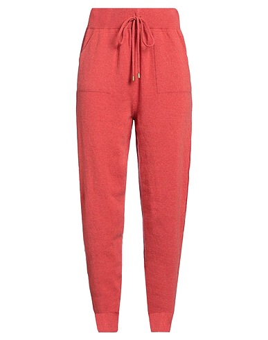 TWINSET Casual trouser Salmon pink 58% Virgin Wool, 42% Cashmere