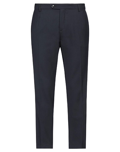 TRECENTOSESSANTAGRADIFASHION Casual trouser Midnight blue 100% Cotton