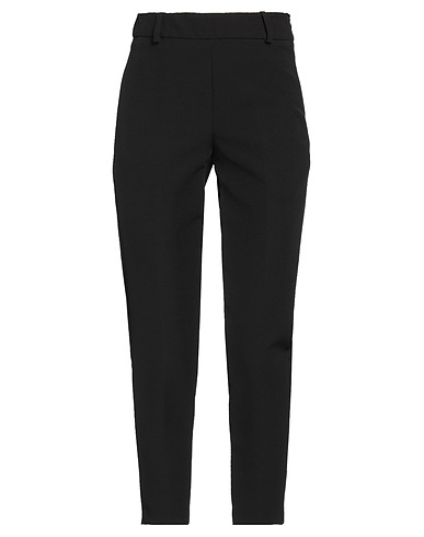 KOCCA Casual trouser Black 87% Polyester, 13% Elastane