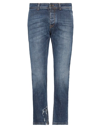 REIGN Denim pants Blue 98% Cotton, 2% Elastane