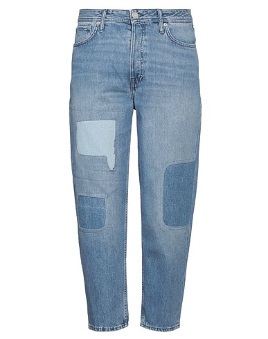 JACK & JONES ジーンズ ブルー コットン 81% / オーガニックコットン 19%