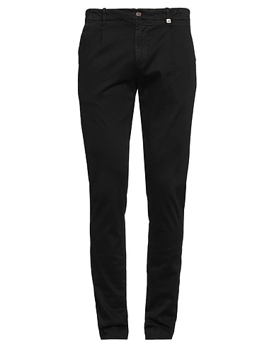 MYTHS Pantalone Nero 97% Cotone, 3% Elastan