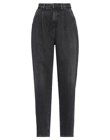 GUESS Denim trousers Black 99% Cotton, 1% Elastane
