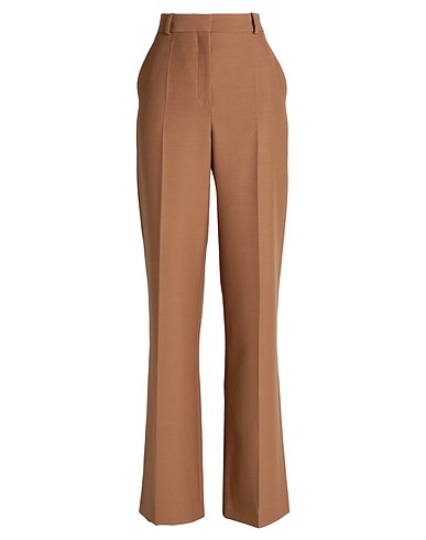 STELLA McCARTNEY Pantalone Cammello 100% Lana