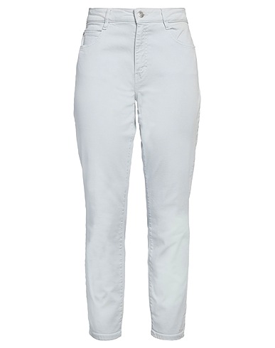 BOSS Denim trousers Sky blue 93% Cotton, 5% Elastomultiester, 2% Elastane