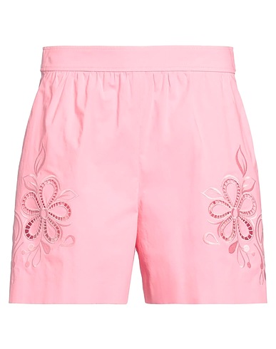 BOUTIQUE MOSCHINO Shorts & Bermuda Pink 95% Cotton, 5% Elastane