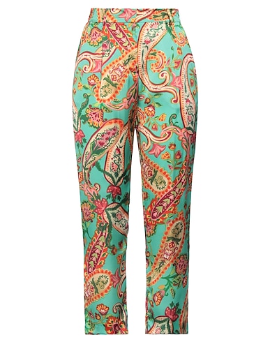 MALÌPARMI Casual pants VERDE CHIARO 100% Polyester