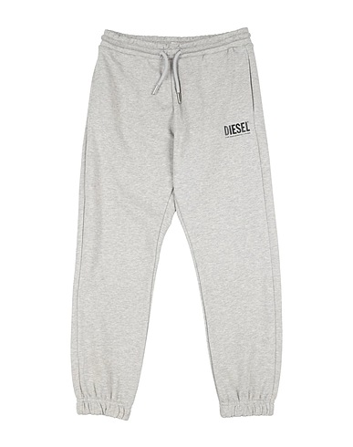 DIESEL Casual trouser Light grey 100% Cotton
