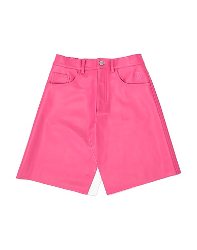 MM6 MAISON MARGIELA Skirt Magenta 96% Viscose, 4% Elastane, Polyurethane coated